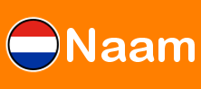 My Nametags label met naam met simly face emoji en zonnebril op een oranje achtergrond