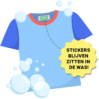 blauw t-shirt